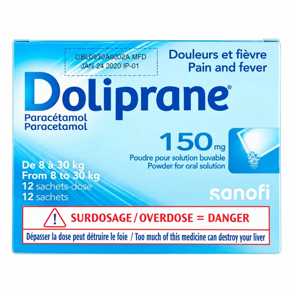 Doliprane 150 mg - Sann Sopheachenda Pharmacy