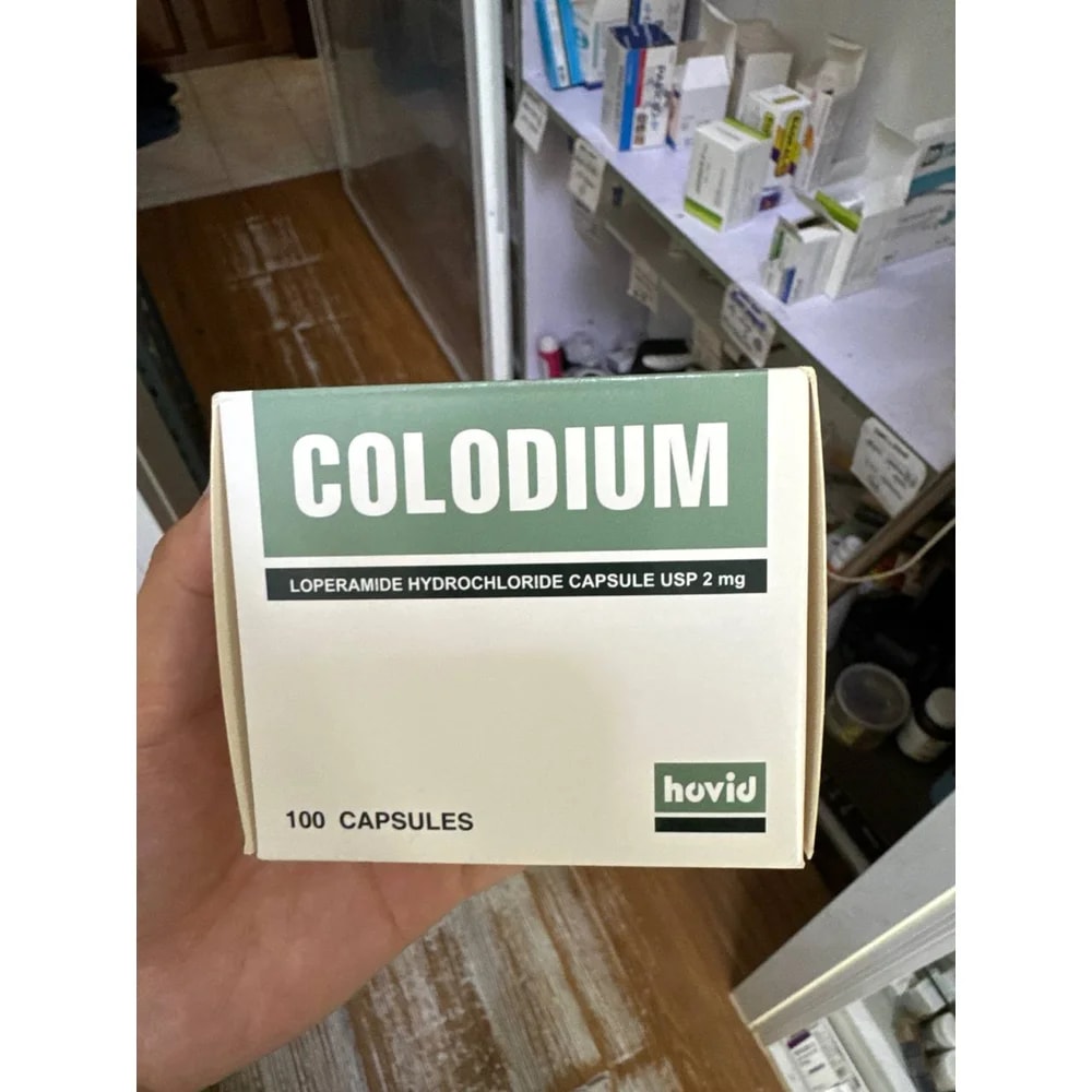 Colodium Loperamide hydrochloride 2 mg capsules - Kim Yi