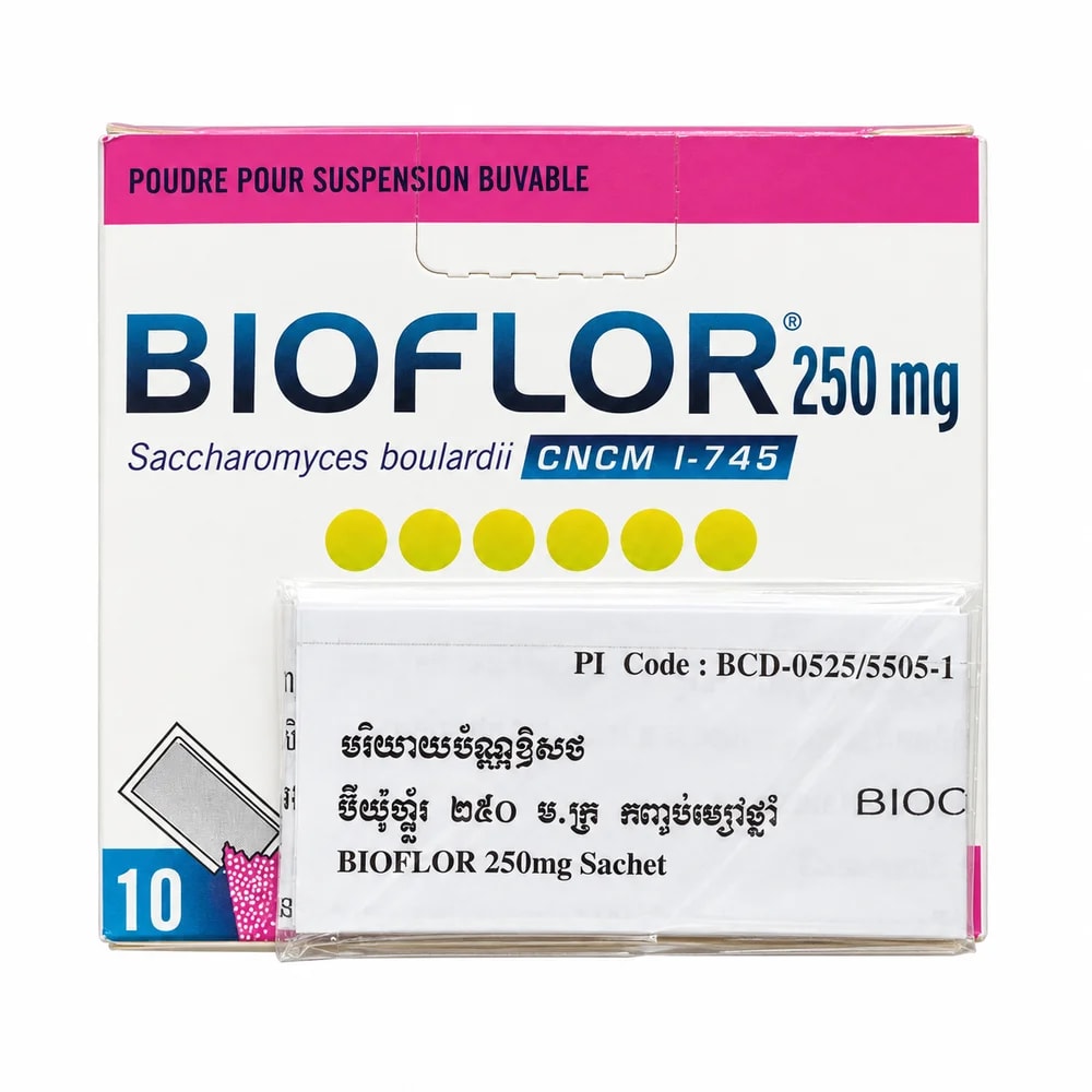 Bioflor 250 mg per sachet - Sann Sopheachenda Pharmacy