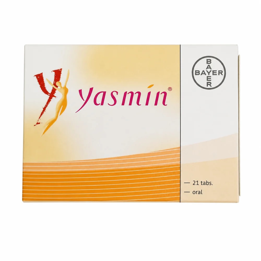Yasmin Drospirenone 3 mg / Ethinylestradiol 0.03 mg - Preah Chan Tep Pharmacy