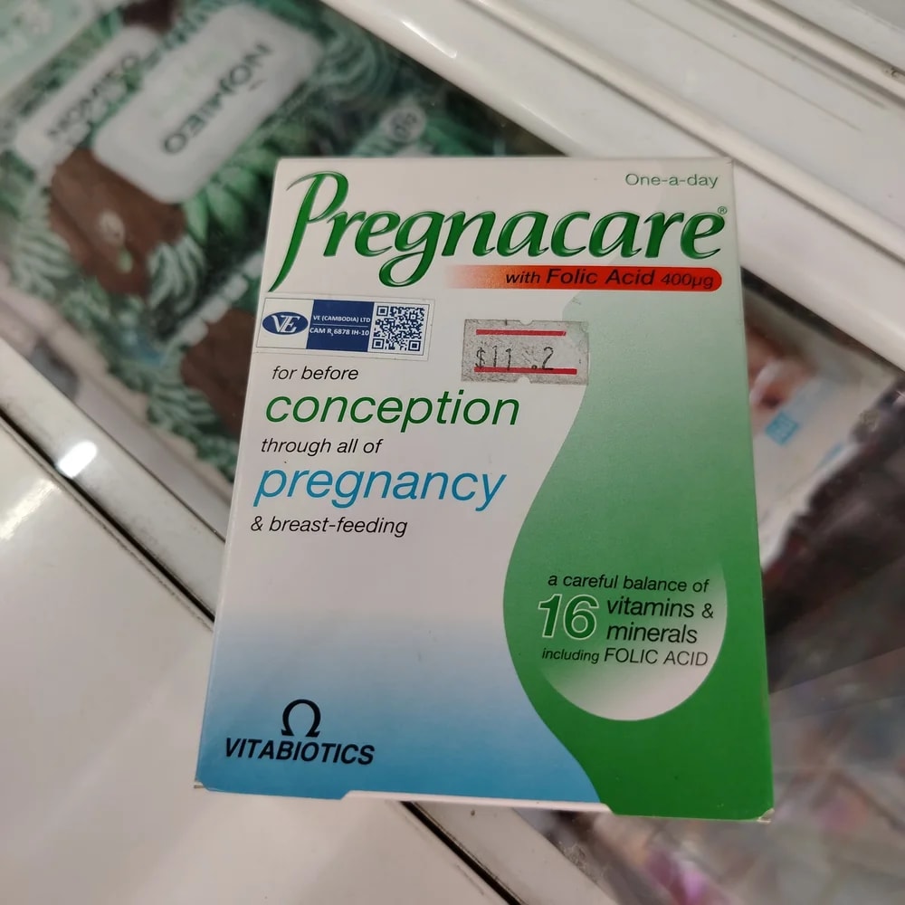 Pregnacare One-a-day Folic acid 400 µg - Reachiny Pharmacy