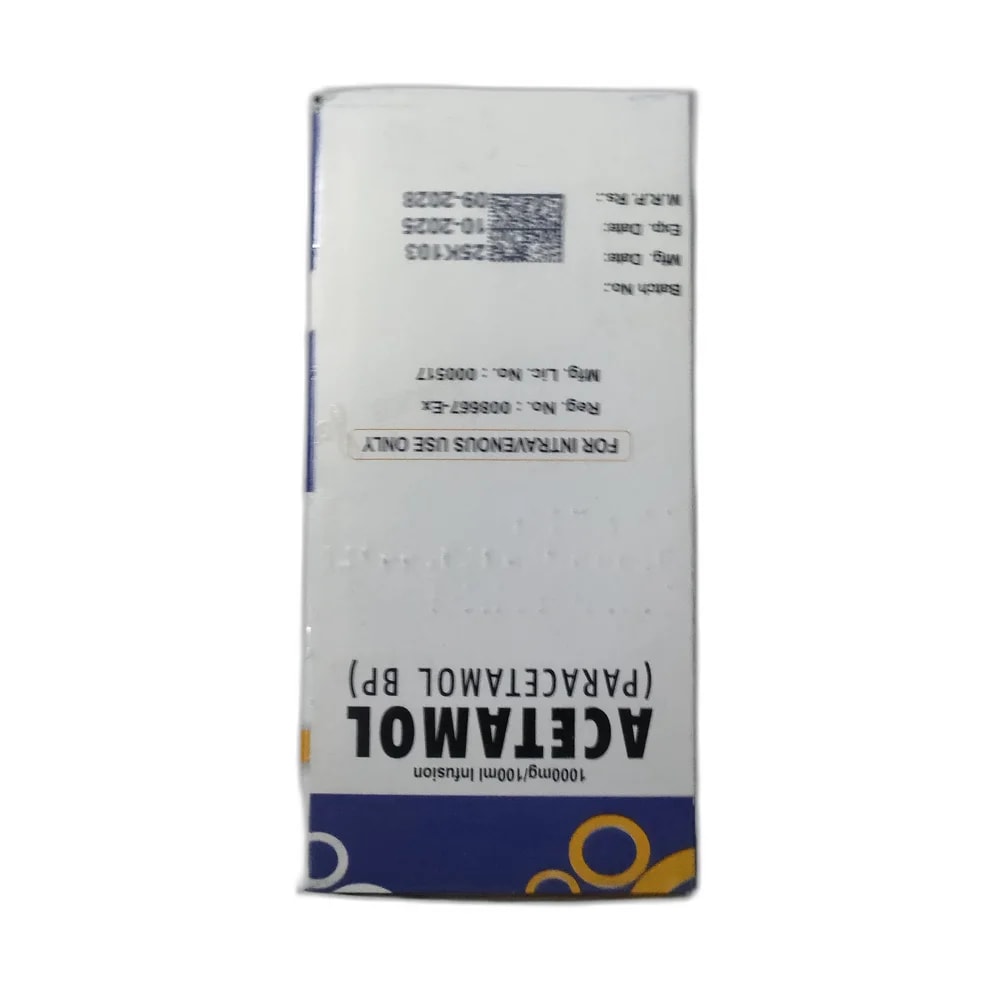 Acetamol 1000 mg / 100 ml - PHARMACIE PORNLEU PICH