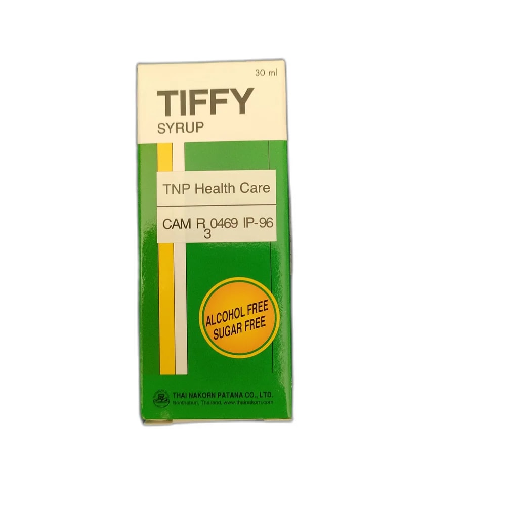 Tiffy 120 mg / 5 mg / 1 mg per 5 mL - PHARMACIE PUNLEU SOKPHEAP II