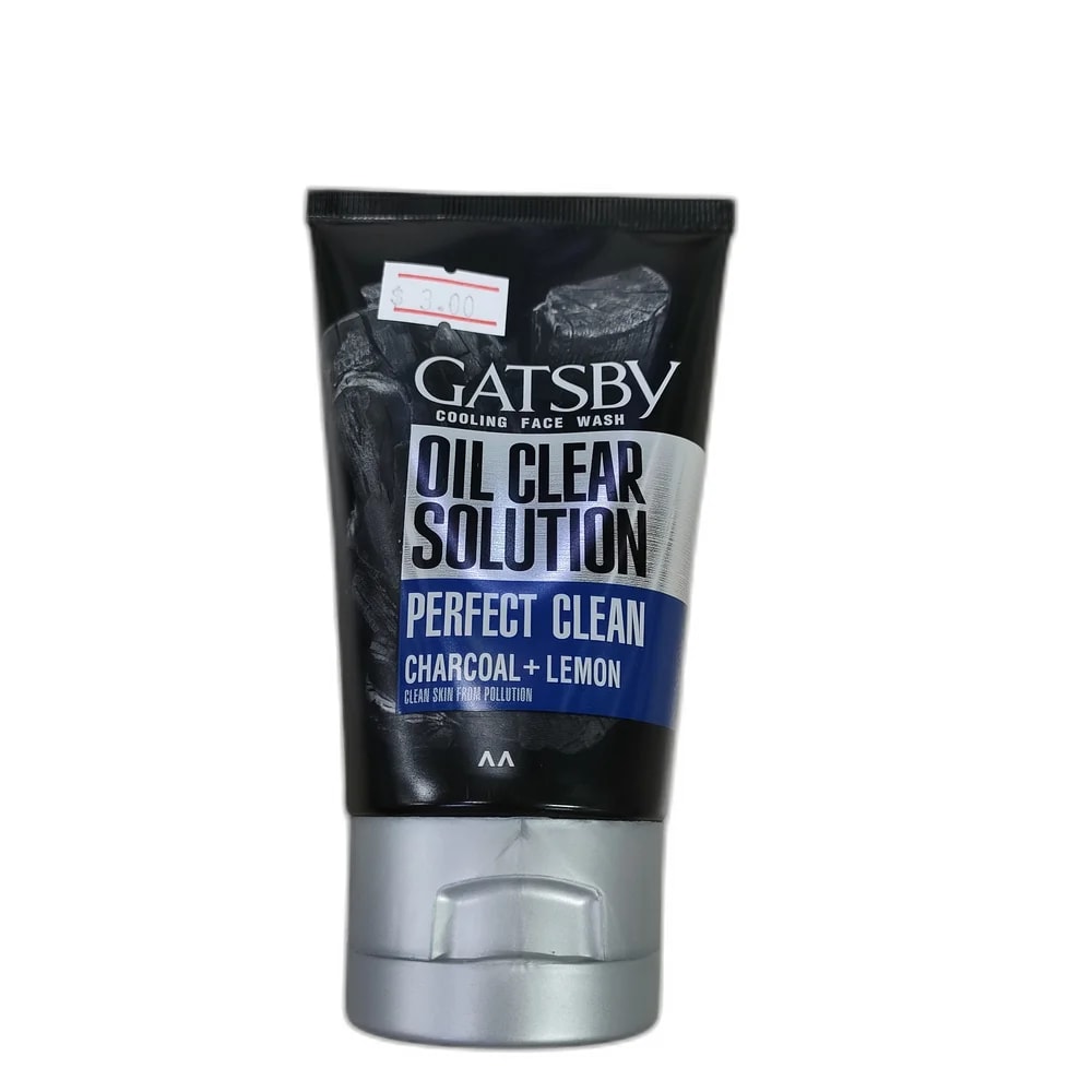 Gatsby Cooling Face Wash Perfect Clean Charcoal + Lemon 100 g - Depot de Pharmacie B Rotha
