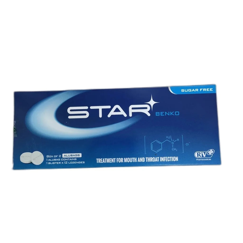Star Benko Benzalkonium chloride 1 mg - Depot de Pharmacie B Rotha