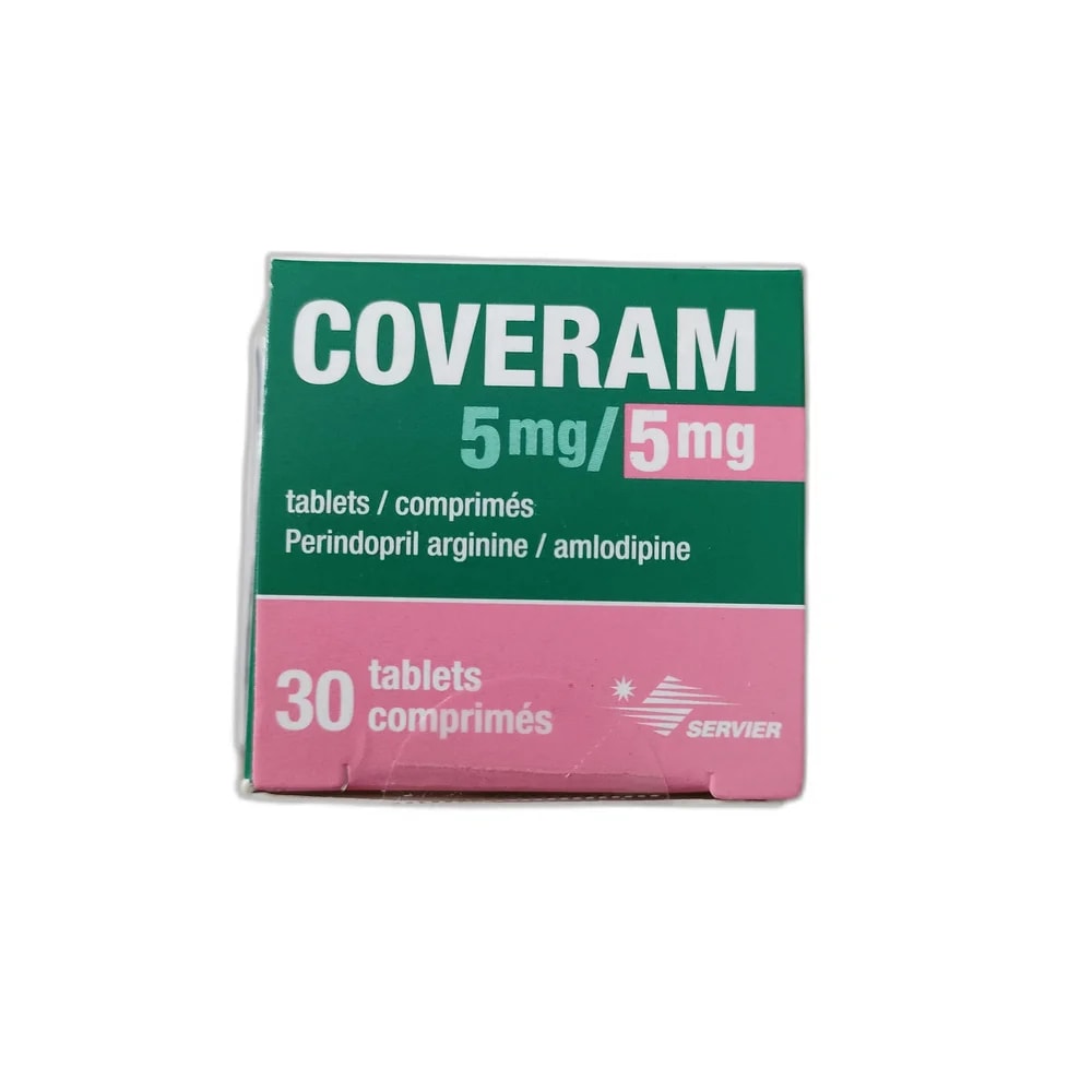 Coveram 5 mg / 5 mg - PHARMACIE MONGKUL