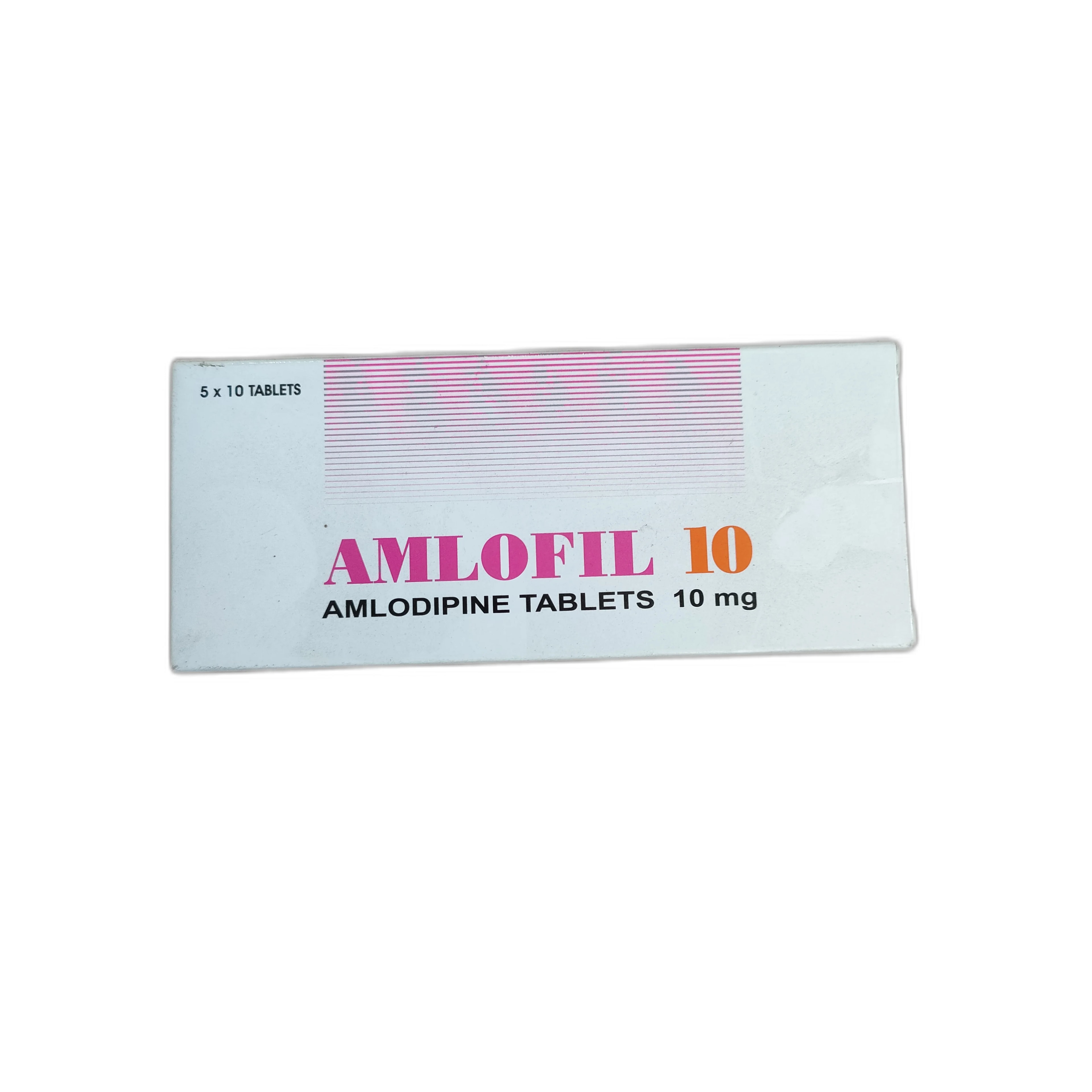 AMLOFIL 10 10 mg - ឱសថស្ថាន សិរីមង្គលថ្មី