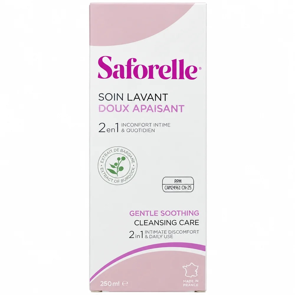 Saforelle Gentle Soothing Cleansing Care 250 ml - Pharmacy Krech hong