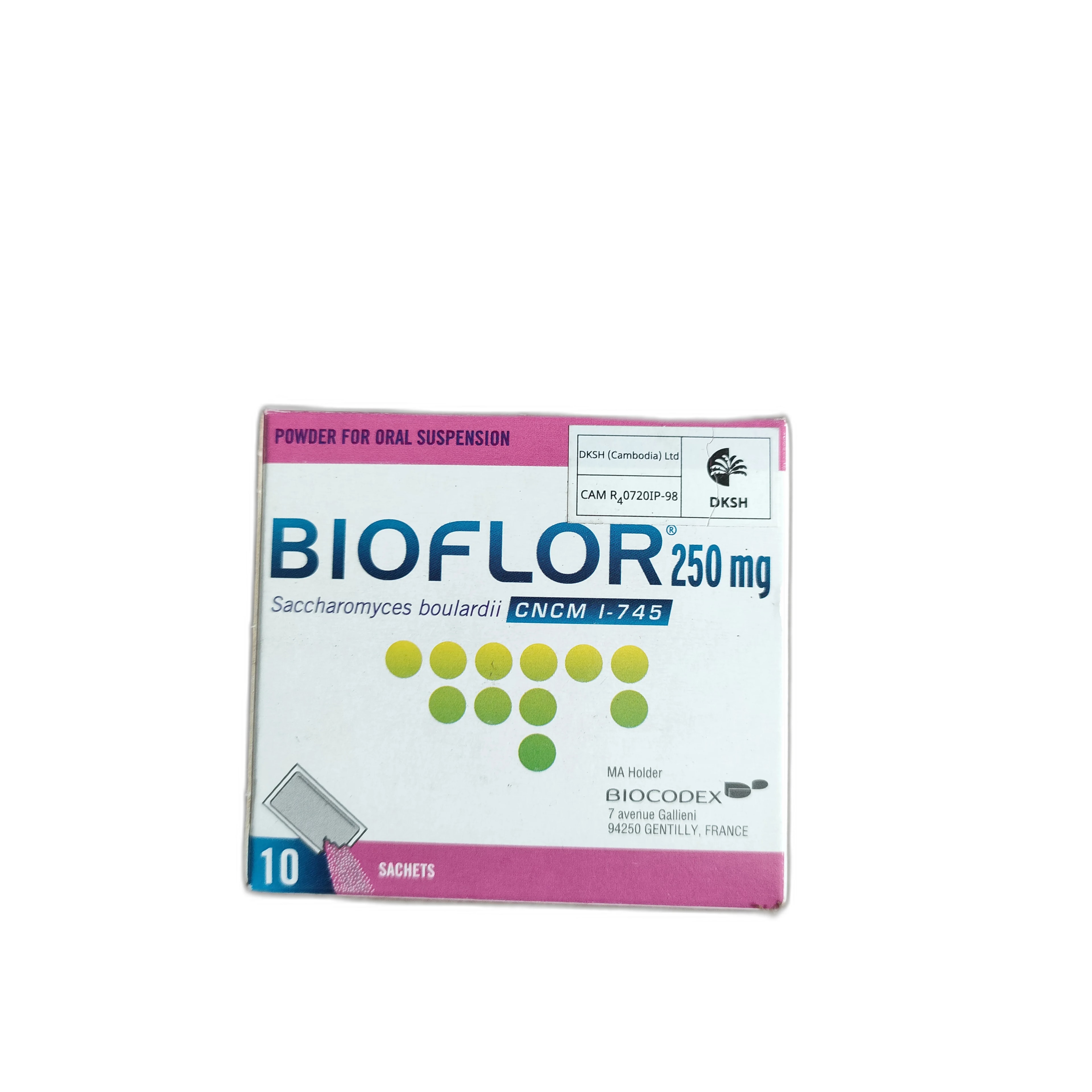 Bioflor 250 250mg - ឱសថស្ថាន សិរីមង្គលថ្មី