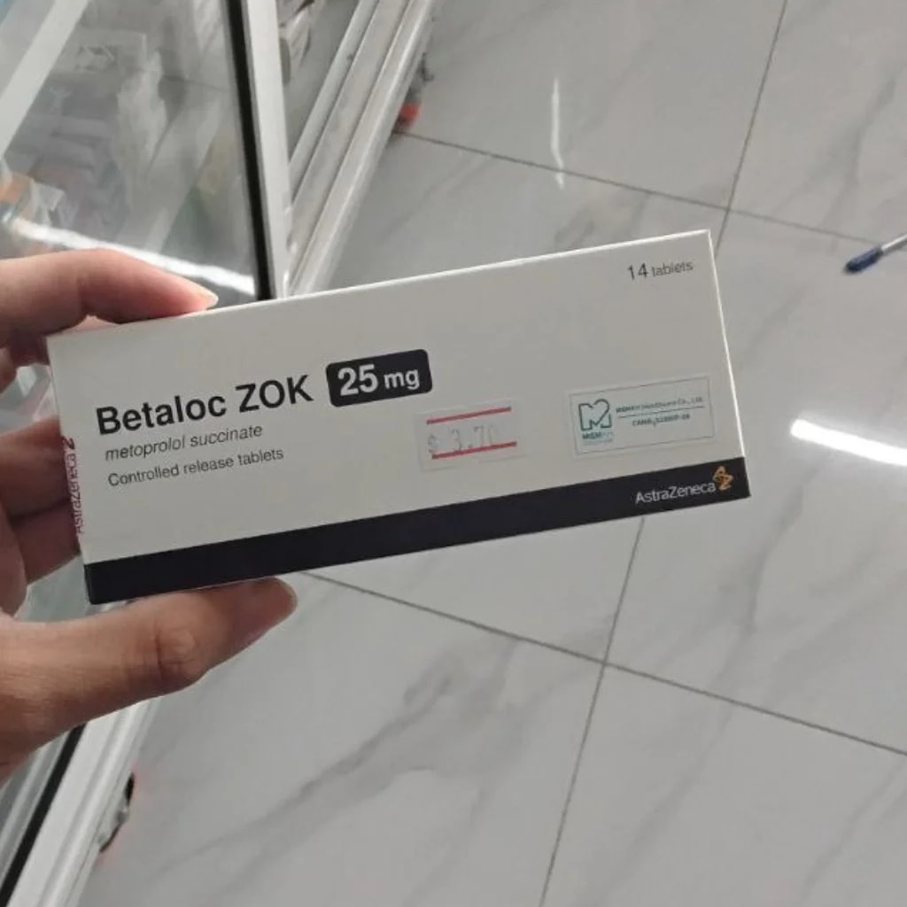 Betaloc ZOK 25 mg - SETHIKA CARE Pharmacy