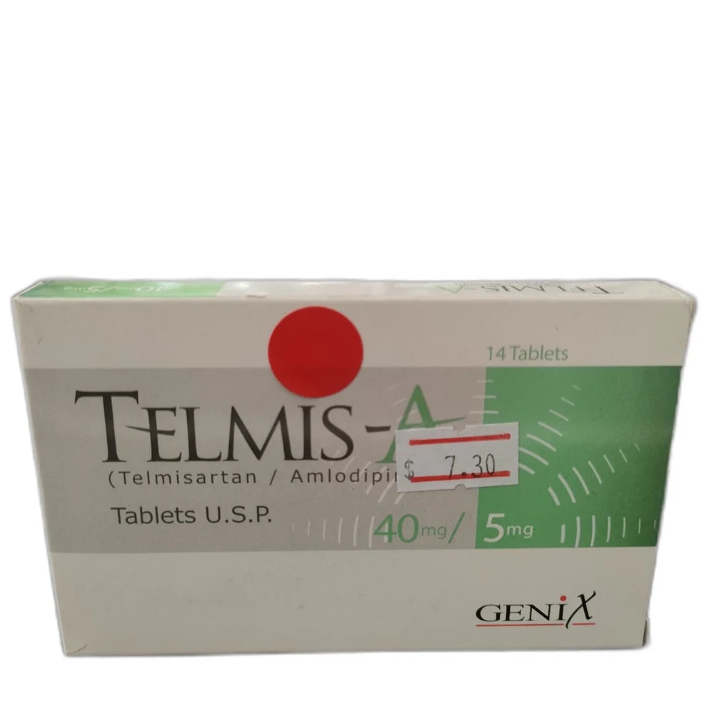 Telmis-A 40 mg / 5 mg - PHARMACY PONLEU AOSOT