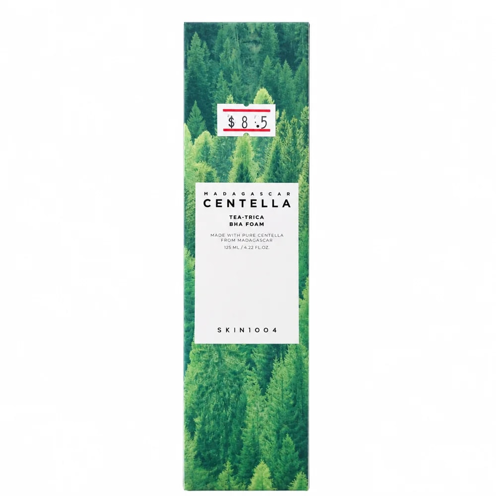 SKIN1004 Madagascar Centella Tea-Trica BHA Foam 125 mL - Pharmacy Krech hong