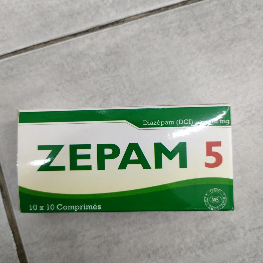 Zepam 5 5 mg - Depot De Pharmacie "A" Kim Houy