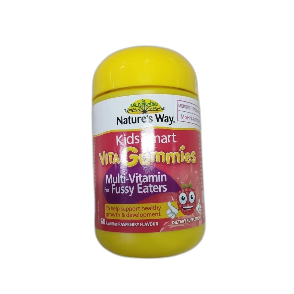 Nature's Way Kids Smart Vita Gummies Multi-Vitamin for Fussy Eaters 60 pastilles - Depot de Pharmacie B Rotha