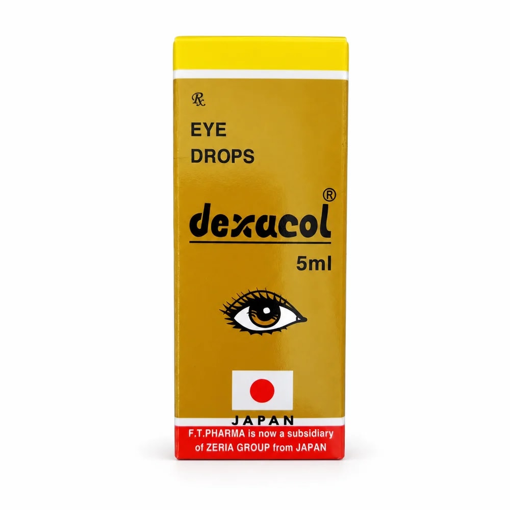 Dexacol Neomycin 5 mg/mL / Dexamethasone sodium phosphate 1 mg/mL - Pharmacy Krech hong