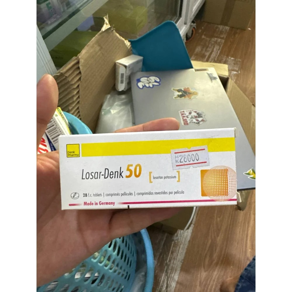 Losar-Denk 50 mg film-coated tablets, 28 tablets - Kim Yi