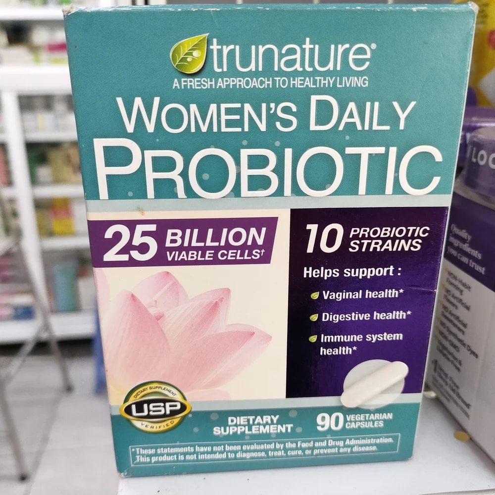Trunature Women's Daily Probiotic 1 capsule daily (25 billion CFU per capsule) - Depot De Pharmacie "A" Kim Houy