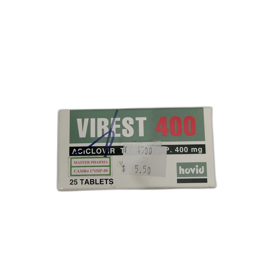 Virest 400 400 mg - PHARMACY PONLEU AOSOT