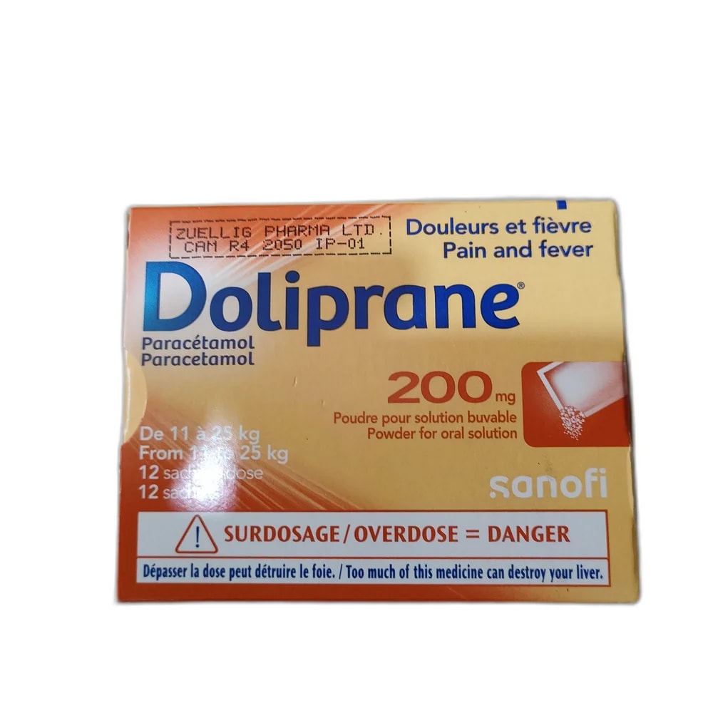 Doliprane 200 mg - PHARMCARE PHARMACY