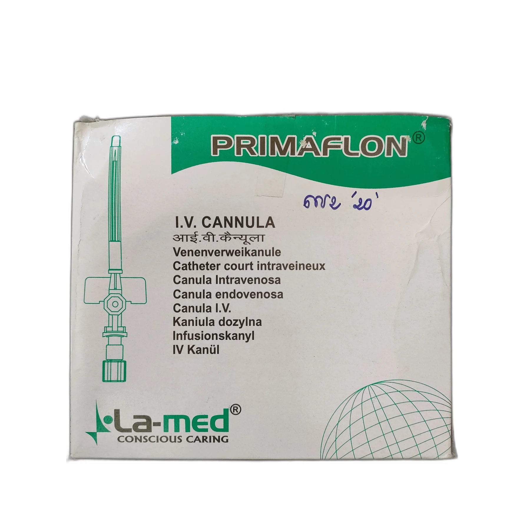 Primaflon I.V. Cannula 20G x 32 mm - PRONETH PHARMA PHARMACY