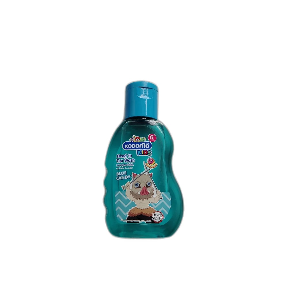 Kodomo Kids Head to Toe Wash Blue Candy Blue Candy scent 100 mL - PHARMACIE RATANAK