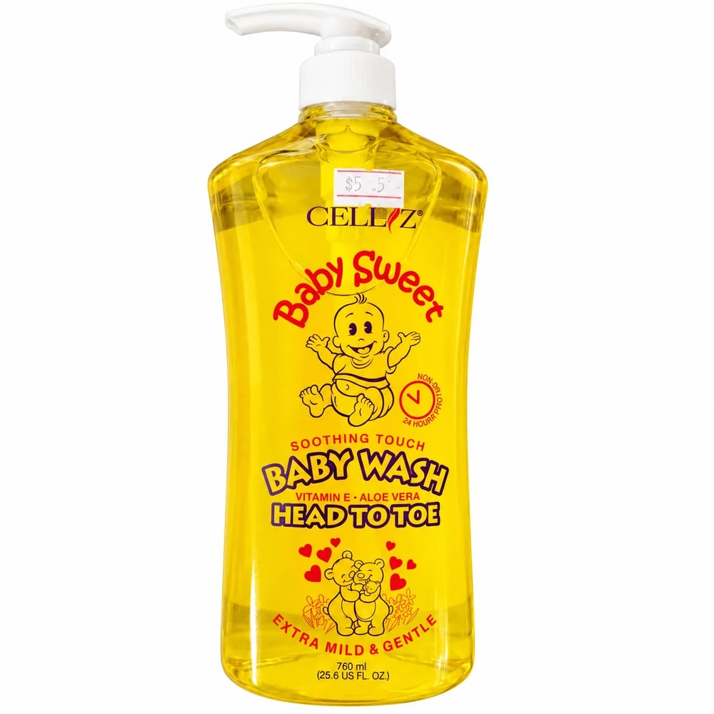 Celliz Baby Sweet Soothing Touch Baby Wash 760 mL - Pharmacy Krech hong