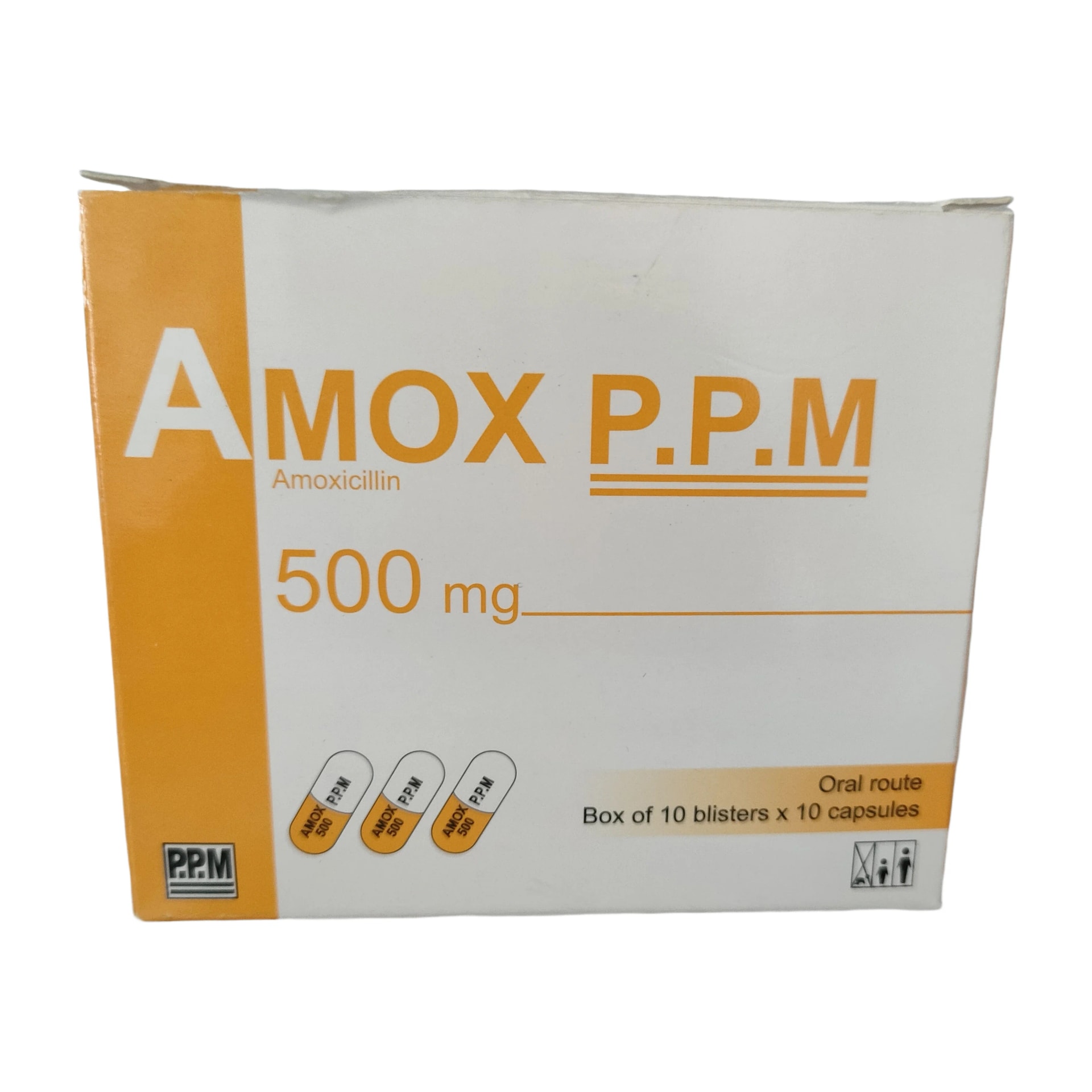 Amox P.P.M 500mg - PHARMACY PONLEU AOSOT