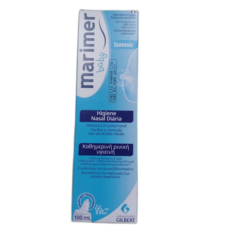 Marimer Baby Isotonic sea water 9 g/L NaCl equivalent - PHARMACIE LA BELLE PHARMA