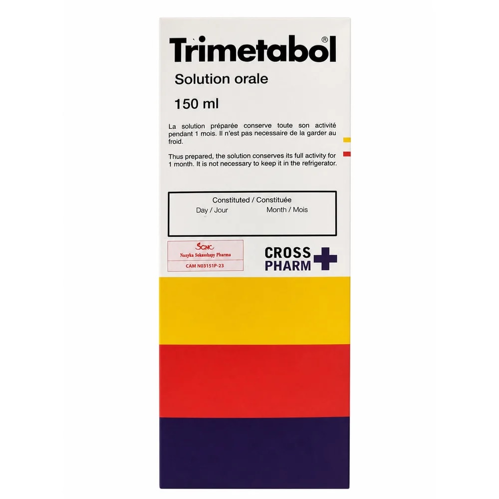 Trimetabol Oral solution, 150 ml + 3 g powder sachet - Preah Chan Tep Pharmacy