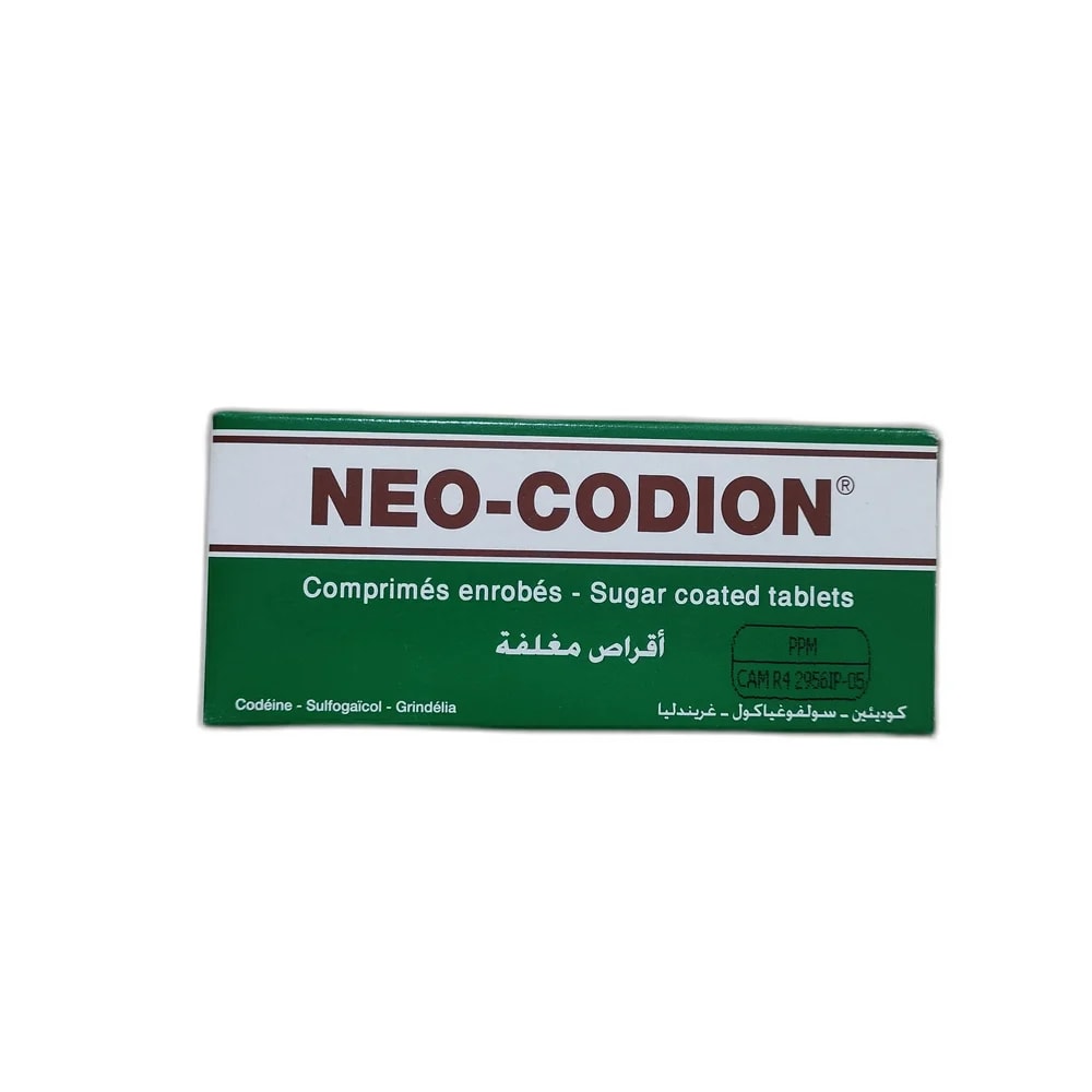 Neo-Codion 25 mg / 100 mg / 20 mg - PHARMCARE PHARMACY
