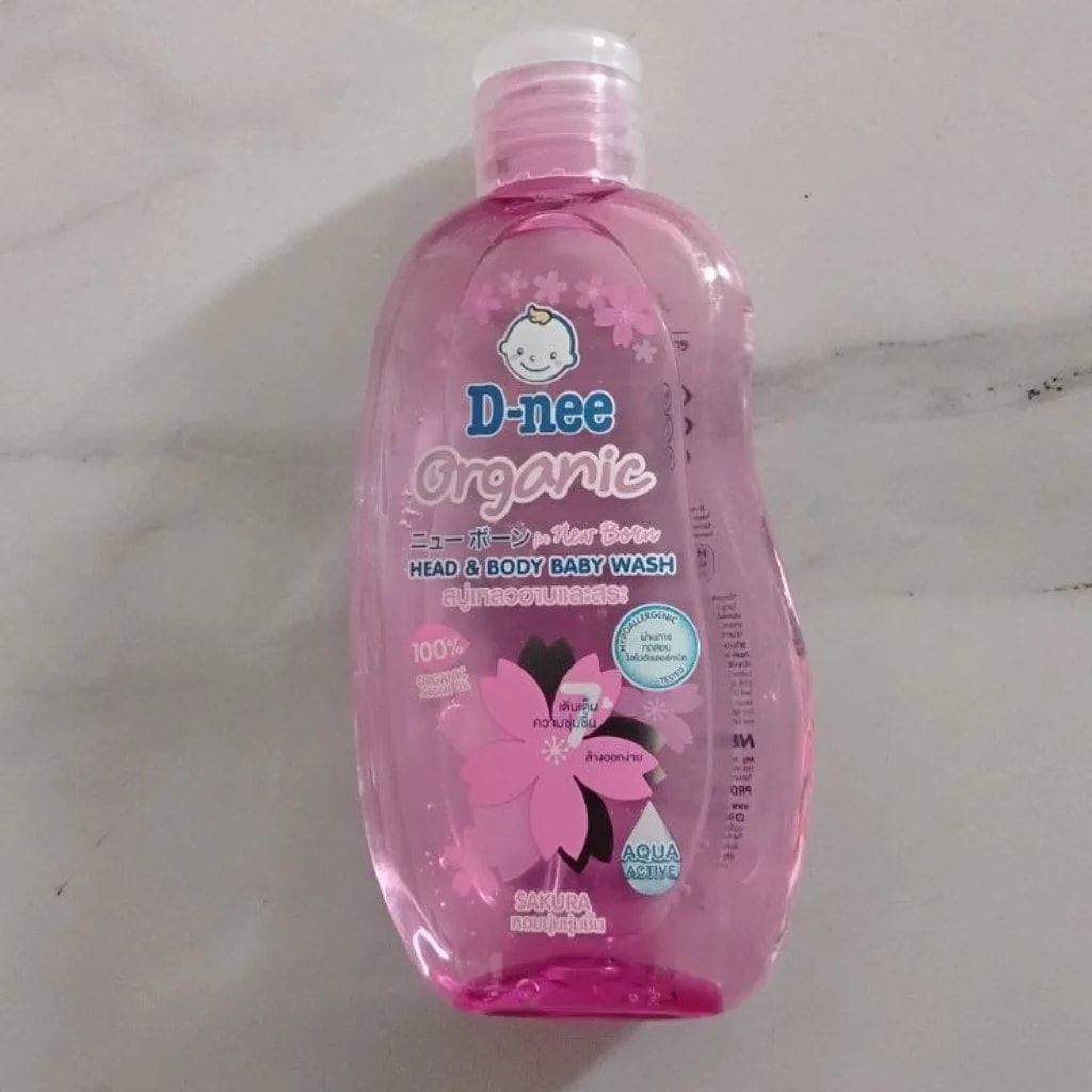 D-nee Organic Head & Body Baby Wash – Sakura (Pink) Not available - SETHIKA CARE Pharmacy