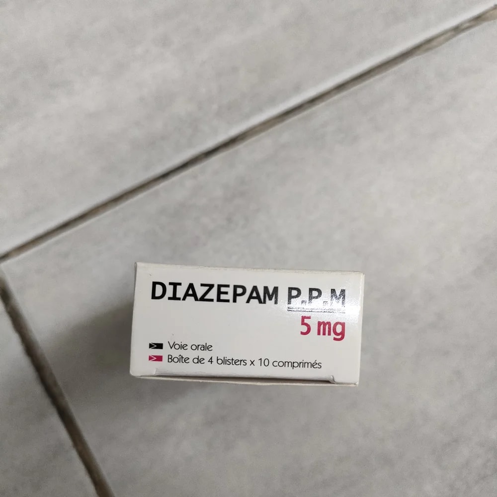 Diazepam P.P.M. 5 mg 5 mg - Depot De Pharmacie "A" Kim Houy
