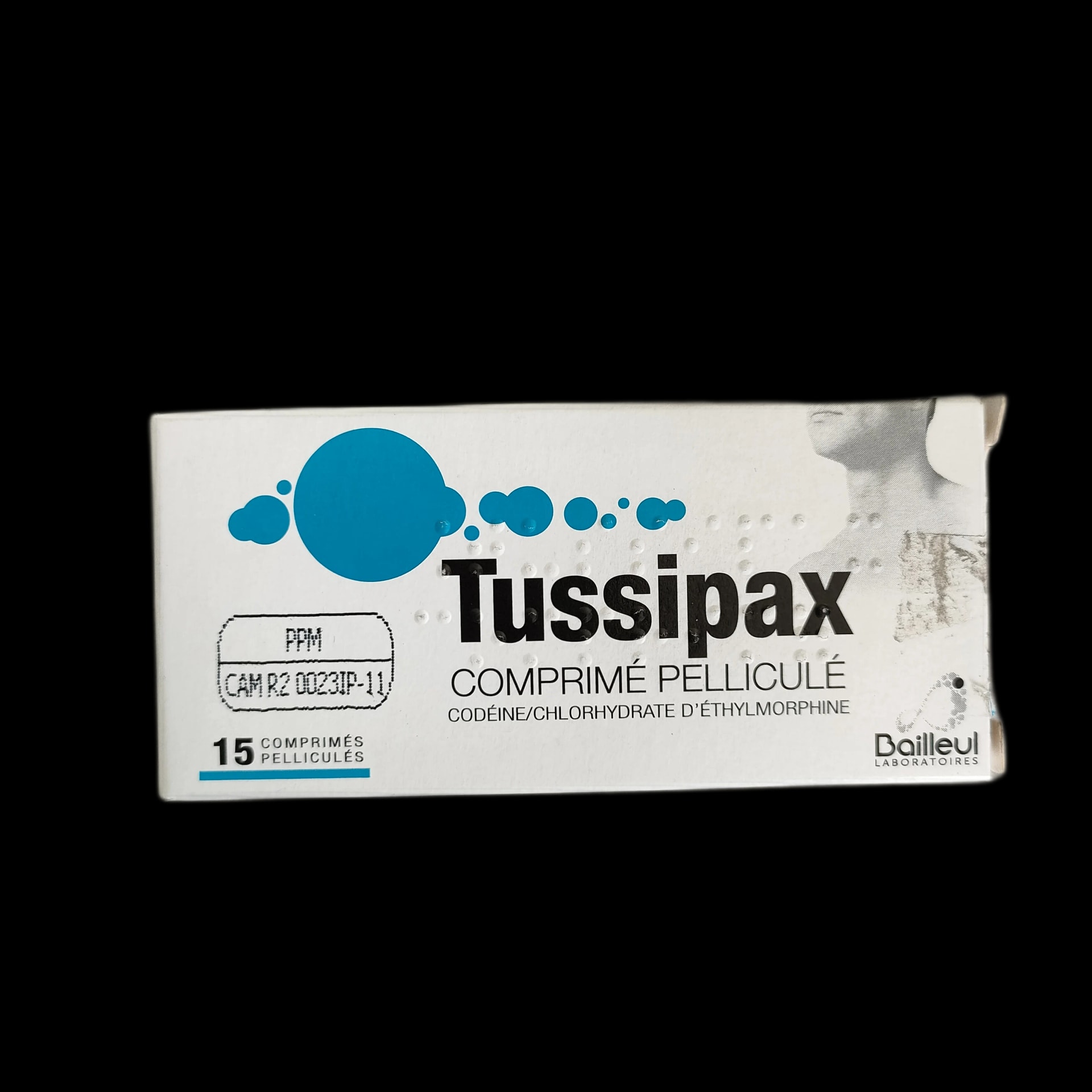 Tussipax Codeine 10mg, Chlorhydrate d'ethylmorphine 10mg - SREY MOM PHARMACY