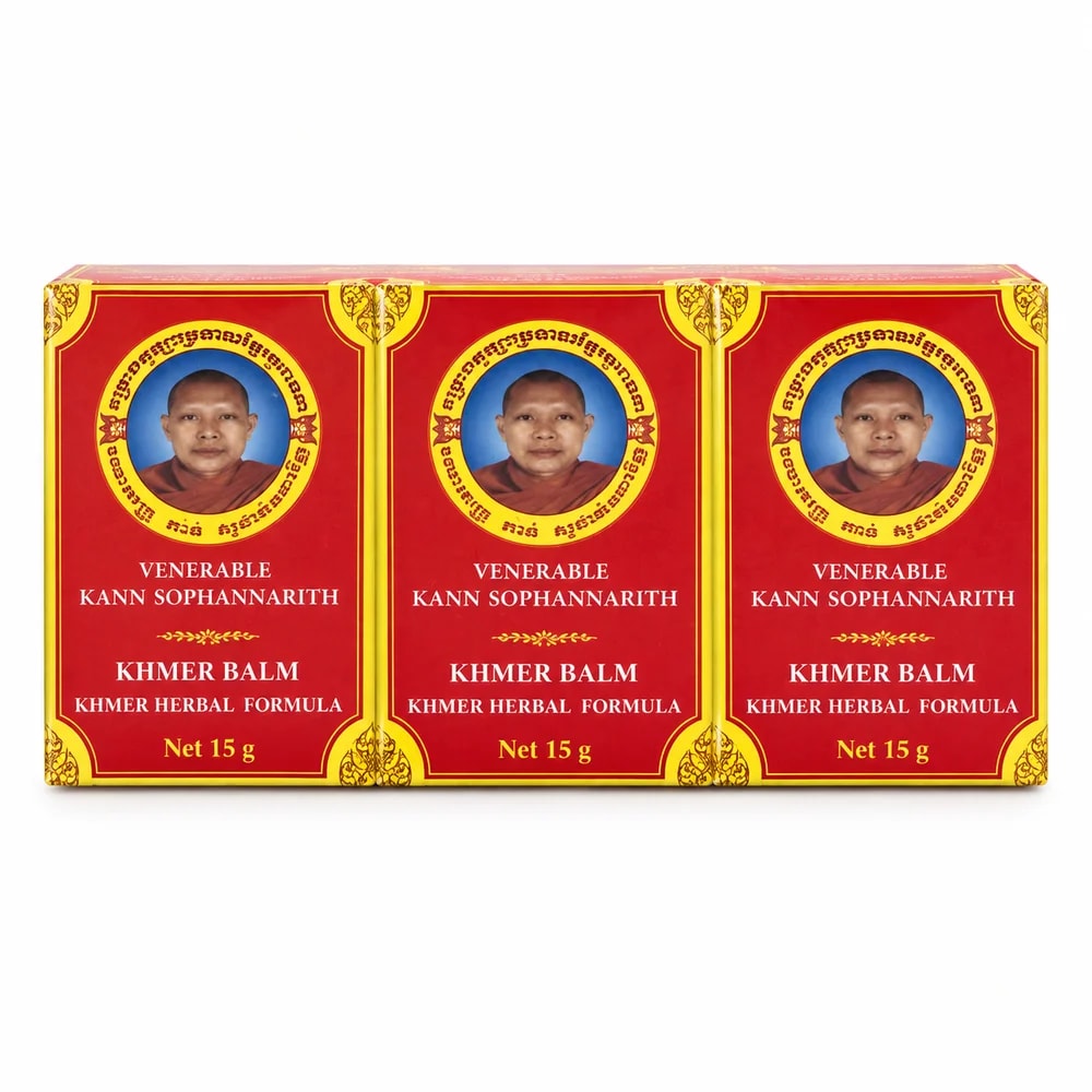 Venerable Kann Sophannarith Khmer Balm 15 g - PHARMCY ARUN REAS