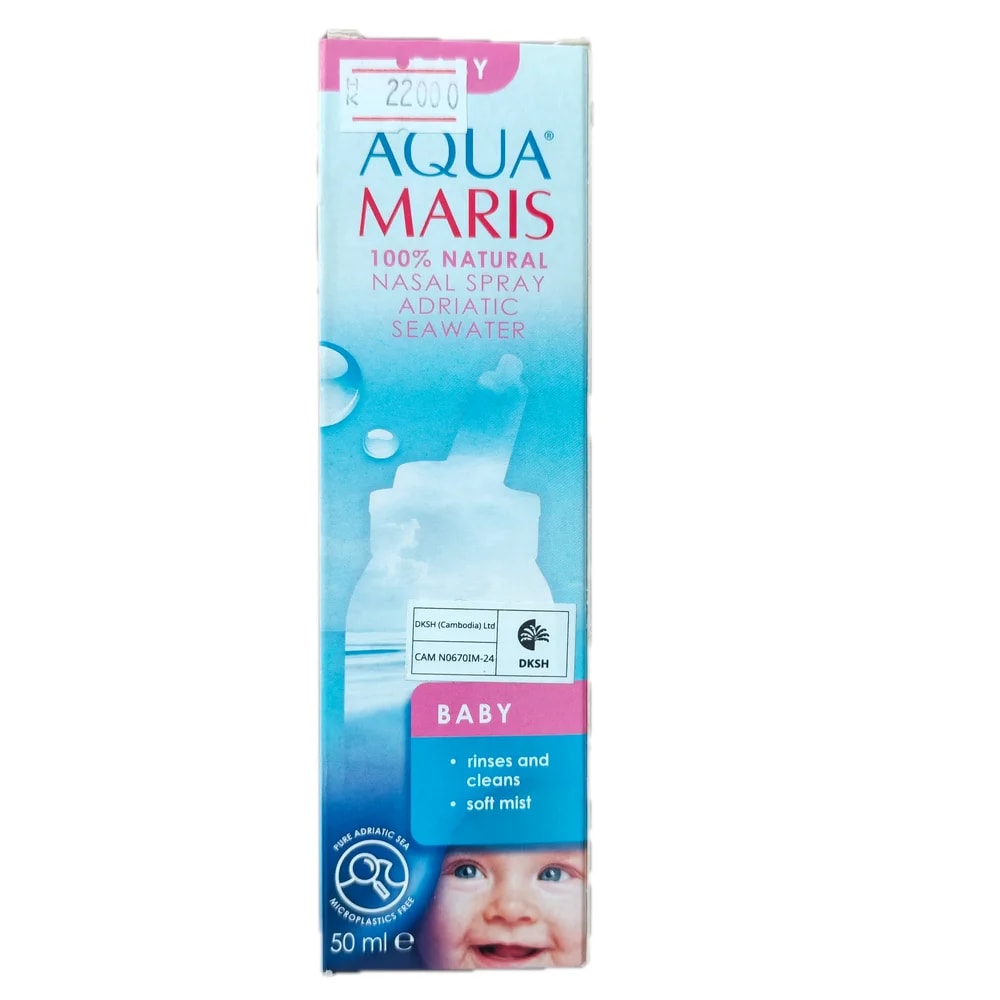 Aqua Maris Baby Isotonic seawater (50 ml) - Morhachun Pharmacies