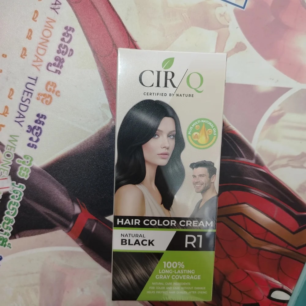 CIR/Q Certified by Nature Hair Color Cream Natural Black R1 - Pharmacy Krech hong