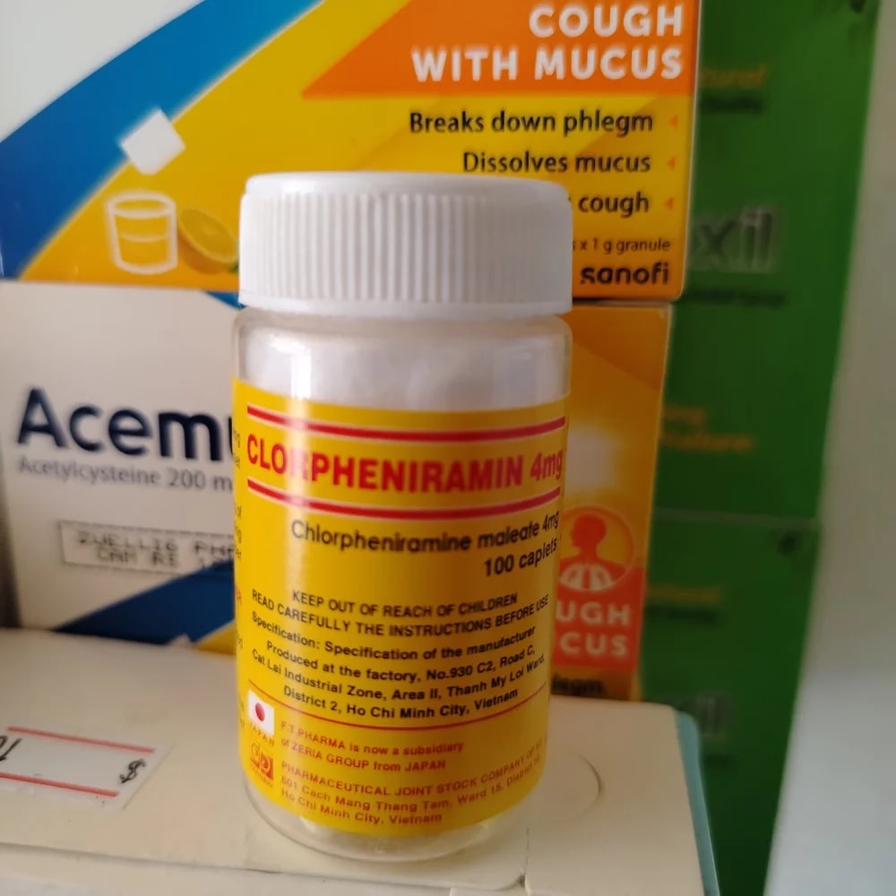 Clorpheniramin 4 mg - CHEANIMUL PHARMACY