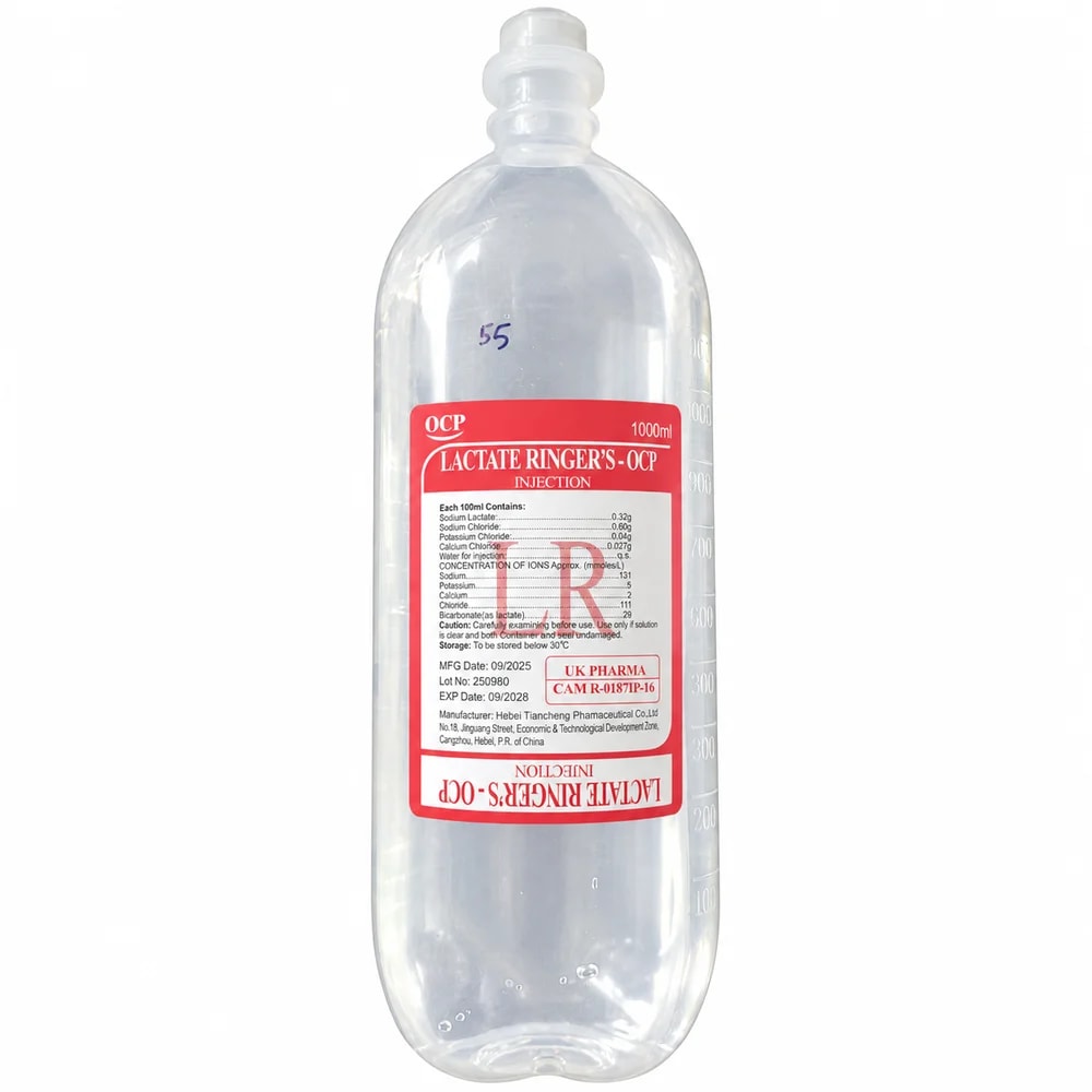 Lactate Ringer's-OCP 1000 mL - Sann Sopheachenda Pharmacy