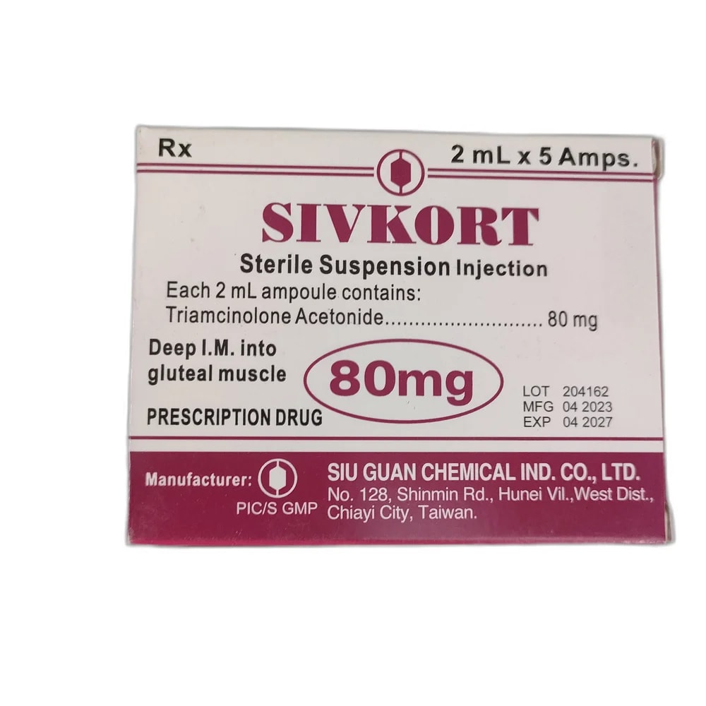 Sivkort 80mg per 2ml ampoule - PHARMACIE PORNLEU PICH