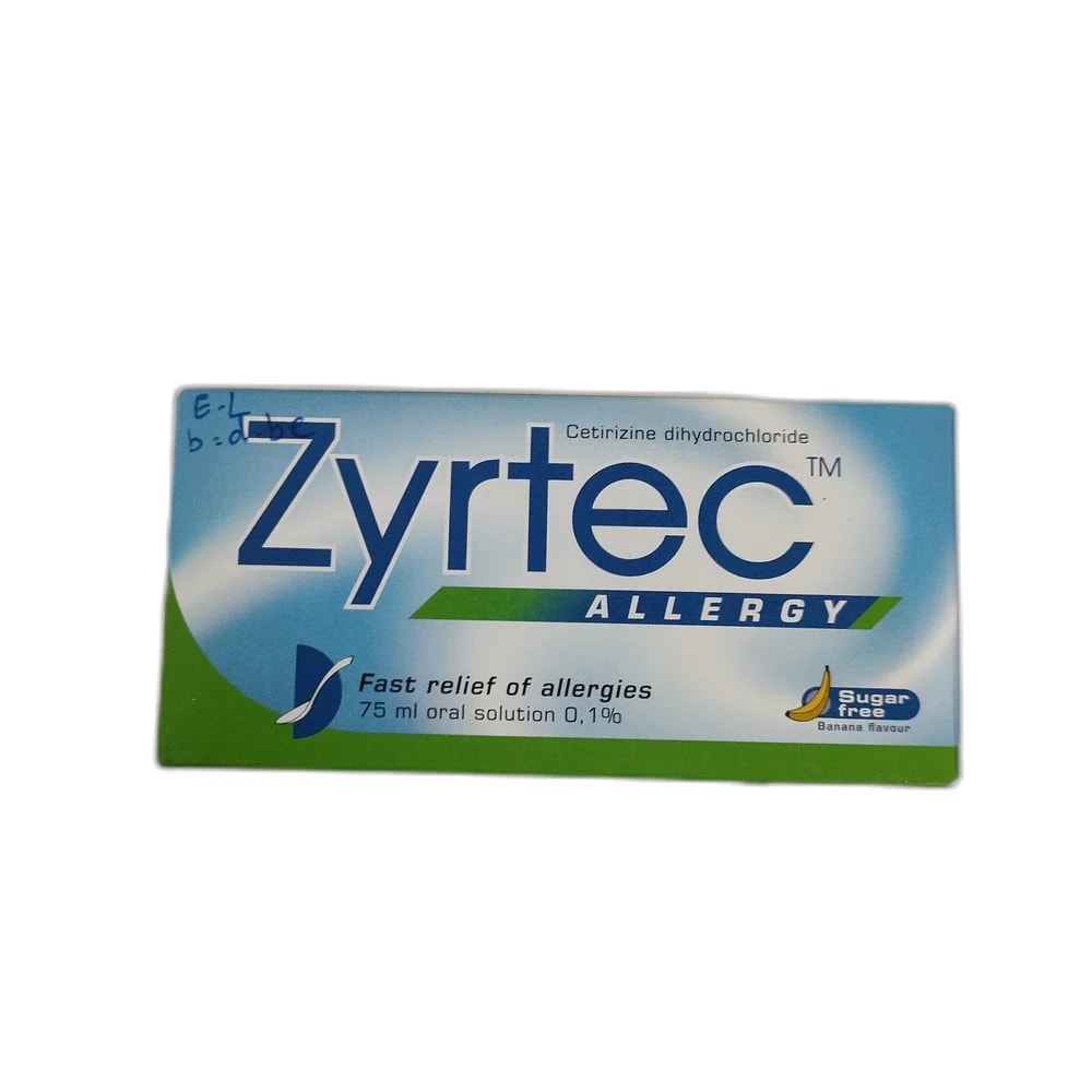 Zyrtec Allergy 0.1% (1 mg / ml) - Reachvong Pharmacy
