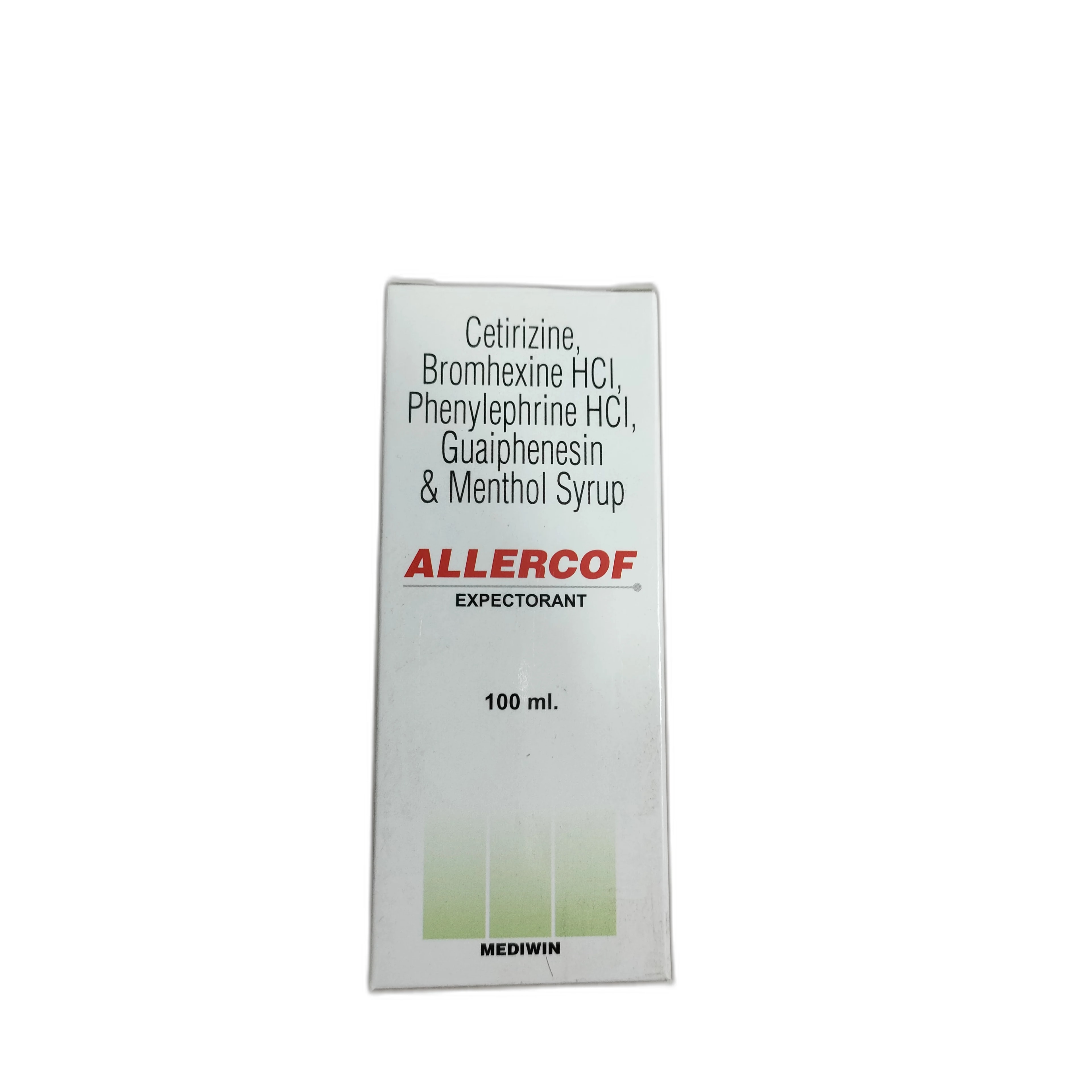 Allercof Expectorant Not available - ឱសថស្ថាន សិរីមង្គលថ្មី