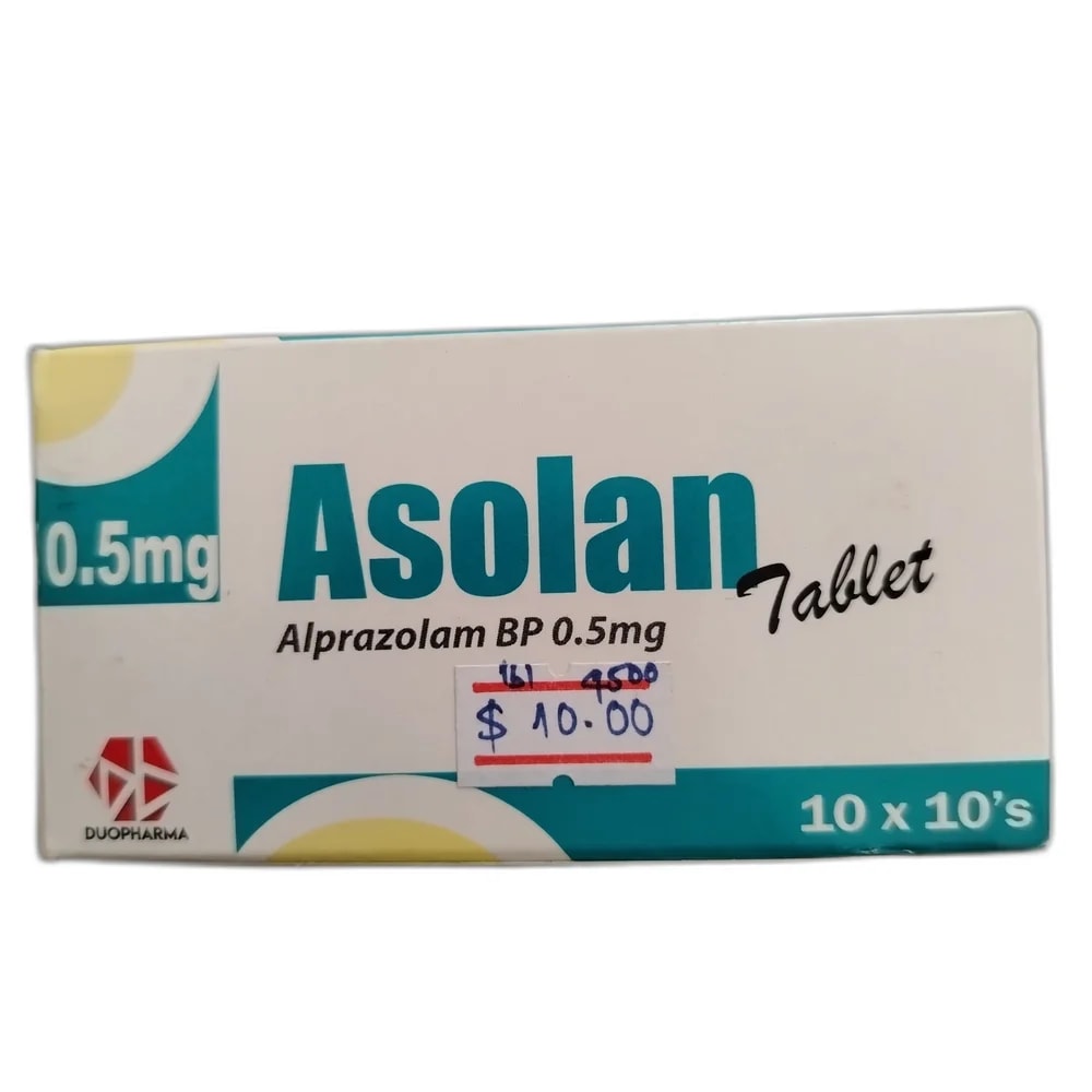 Asolan 0.5 mg - Oudom Puthik Pharmacy