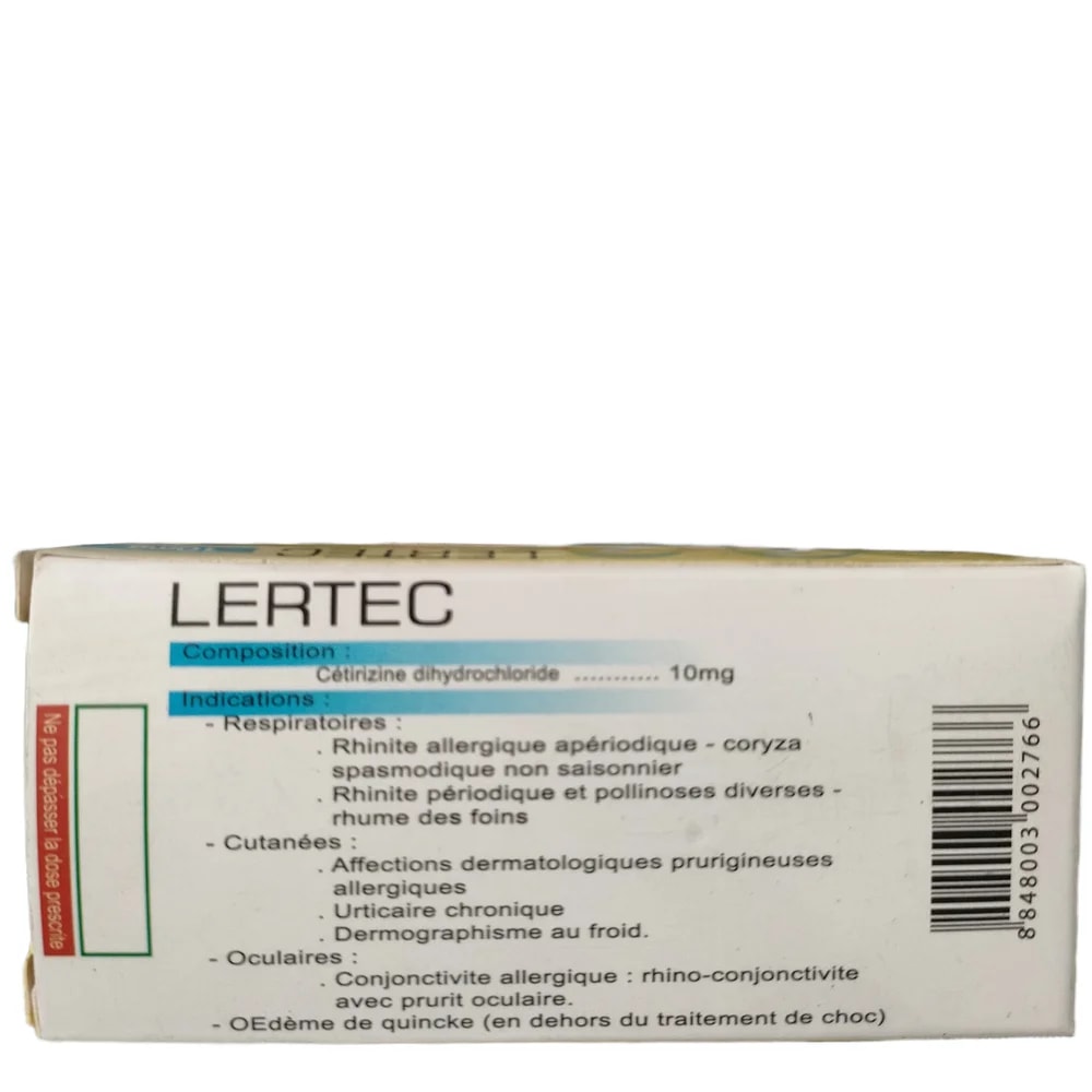 Lertec 10 mg - PHARMACY PONLEU AOSOT