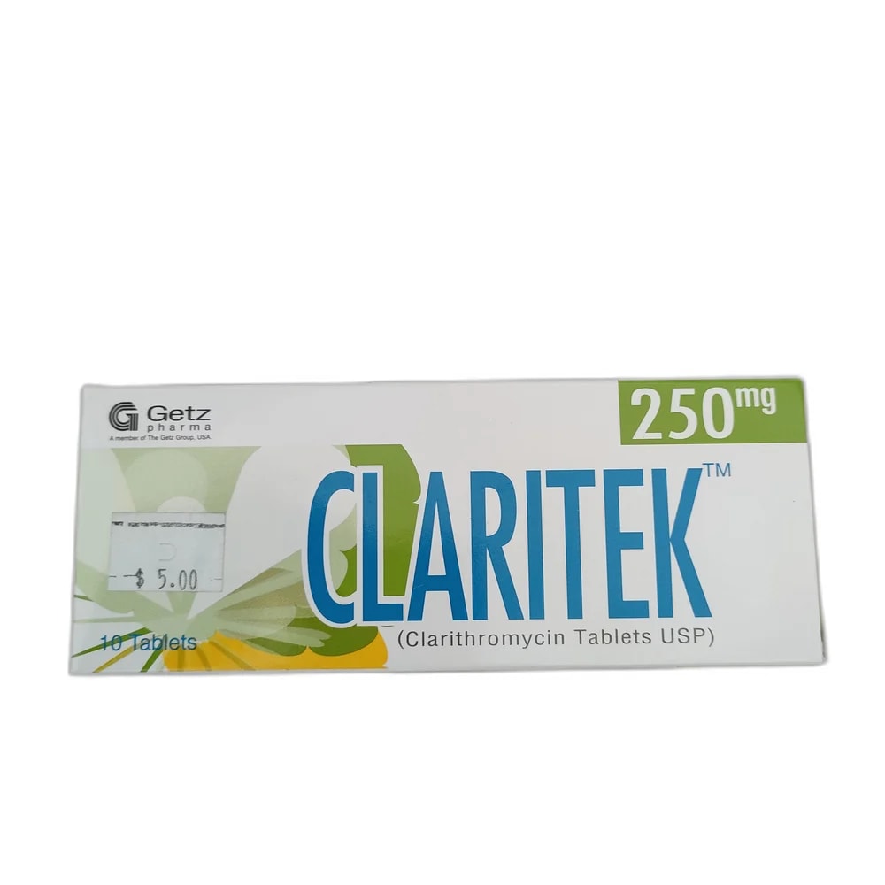 Claritek 250 mg 250 mg - SUKHA PHARMACY