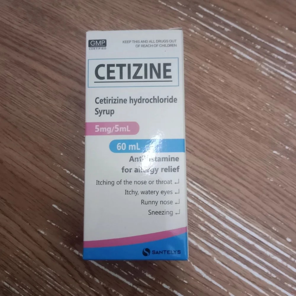 Cetizine Cetirizine hydrochloride 5 mg / 5 mL - Kim Yi