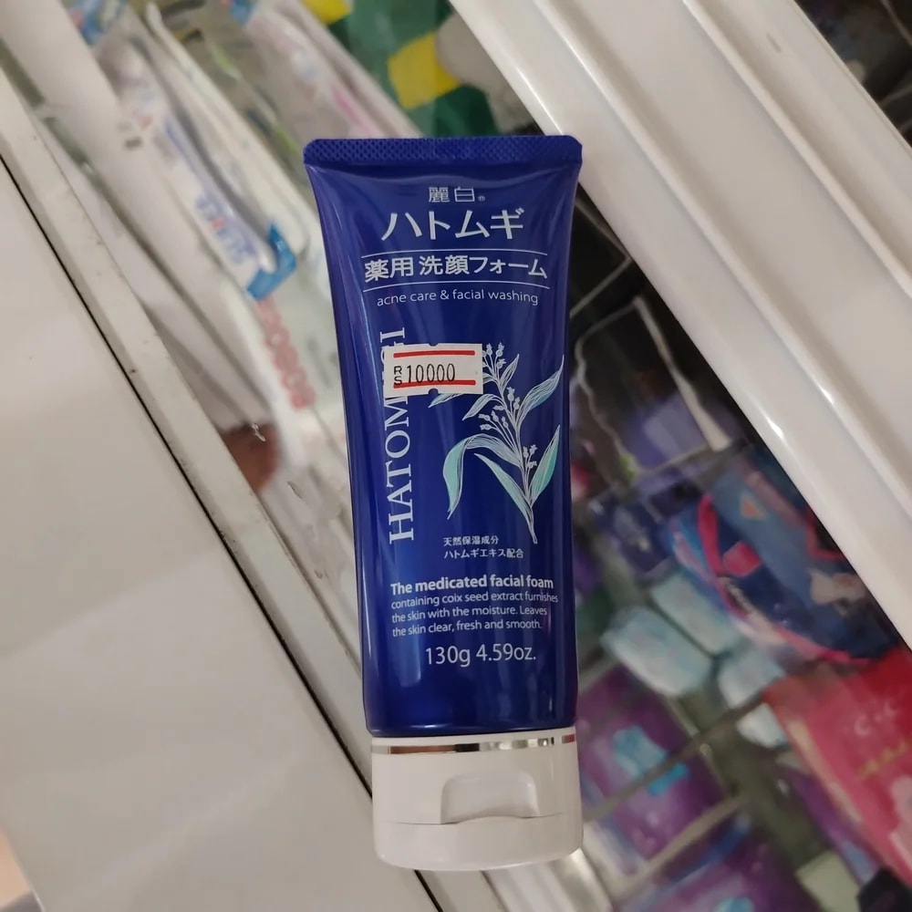 Reihaku Hatomugi Acne Care & Facial Washing 130 g - Reachiny Pharmacy