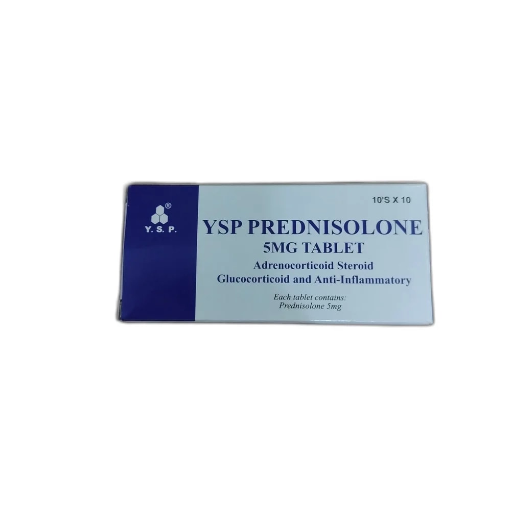 YSP Prednisolone 5 mg per tablet - PHARMA ASSIST PHARMACY