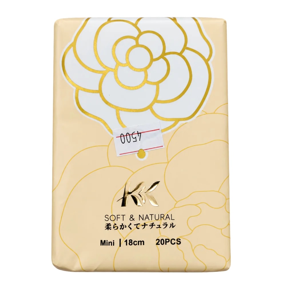 KK Soft & Natural Sanitary Pads (Mini) 18 cm - Pharmacy Krech hong