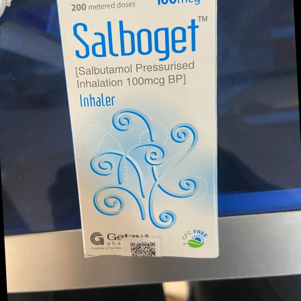 Salboget 100mcg Inhaler Salbutamol Pressurised Inhalation 100mcg 200 doses - MONGKUL SOKHAPHEAP PHARMACY