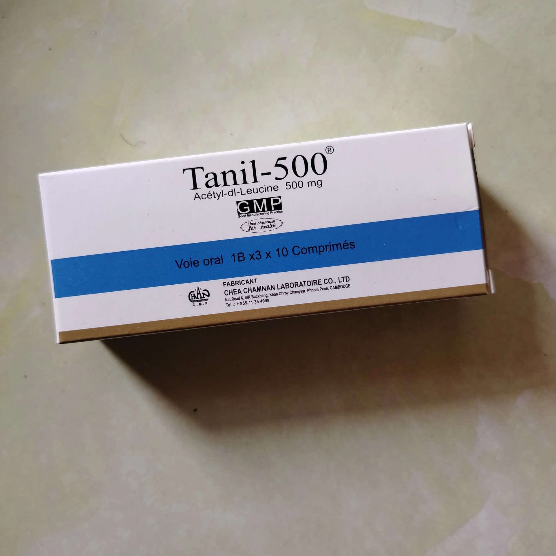 Tanil-500 500 mg - Phal Cham Rouen